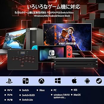 QRD Maestro S3 アケコン レバーレス  S3-AB01 Amazon.co.jp: QRD Maestro S3 アケコン レバーレス Nintendo